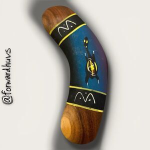 Bundle Sale 3 for $15 | Hand-Painted Australian Boomerang – 6” – Vintage Souveni